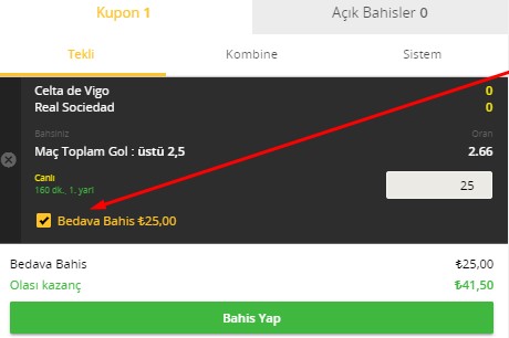 mobilbahis üyesi olan oyuncularına 25 tl değerinde deneme bonusu vermektedir. Mobilbahis üzerinden aldığınız bedava bahis bonusu ile kazanç sağlayabilirsiniz.