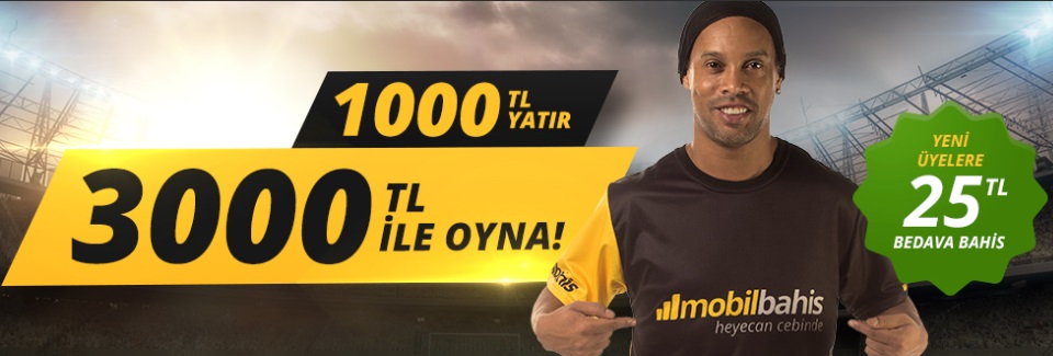 mobilbahis üyelik bonusu ile 25 tl bedava bahis kazanabilirsiniz.